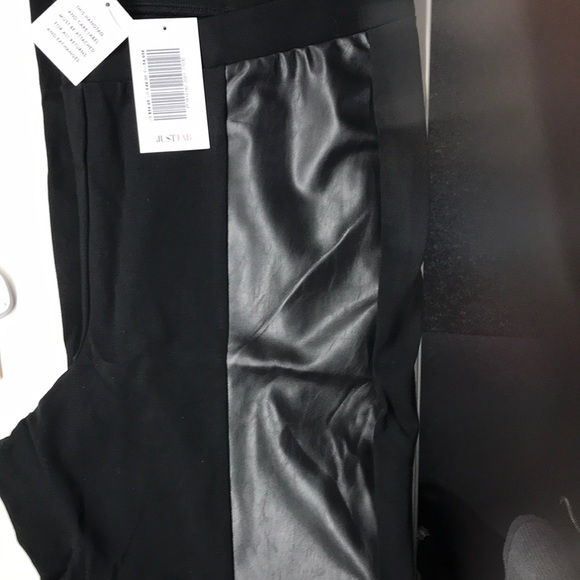 NWT Black Faux leather legging - Picture 2 of 5